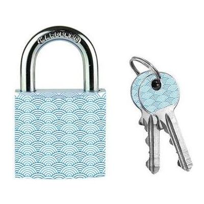 Master Lock, Vorhängeschloss, Visací zámek z pevného hliníku 3430EURDWAVE - 30mm Master Lock, Vorhängeschloss, Visací zámek z pevného hliníku 3430EURDWAVE - 30mm
