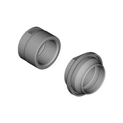 Shimano Muttern + Unterlegscheiben, Konus WH-RS710 links mit Endkappe Shimano Muttern + Unterlegscheiben, Konus WH-RS710 links mit Endkappe