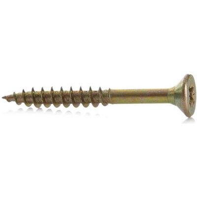 Haushalt, Schrauben, CHIPBOARD SCREW 5.0X110/72 YLWZP 5PCS G2 (5 Schrauben pro Stück, 5 x 110 mm) Haushalt, Schrauben, CHIPBOARD SCREW 5.0X110/72 YLWZP 5PCS G2 (5 Schrauben pro Stück, 5 x 110 mm)