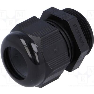 Helukabel, Kabelverbindung, Kabelverschraubung M32 1,5 IP68 Polyamid 6 schwarz Helukabel, Kabelverbindung, Kabelverschraubung M32 1,5 IP68 Polyamid 6 schwarz