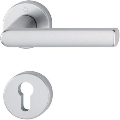 Hoppe Aluminium Türgriff + Fenstergriff - Hamburg 1700 - Silber Hoppe Aluminium Türgriff + Fenstergriff - Hamburg 1700 - Silber