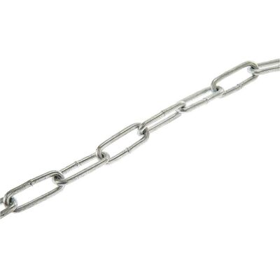 RS PRO, Kette, Gliederkette verzinkt 4x32mm 85kg (0.03 m) RS PRO, Kette, Gliederkette verzinkt 4x32mm 85kg (0.03 m)