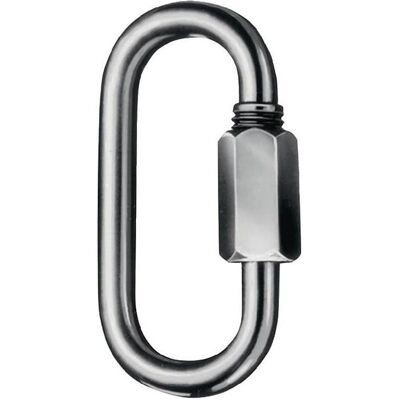 Kleinsorge, Kette, Kettenschnellverschluss Grösse 8 Innenhöhe 59 mm Öffnungsweite 10,0 mm galvanisch verzinkt (0.07 m) Kleinsorge, Kette, Kettenschnellverschluss Grösse 8 Innenhöhe 59 mm Öffnungsweite 10,0 mm galvanisch verzinkt (0.07 m)