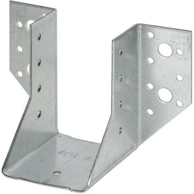 Vormann, Holzverbinder, Balkenschuh Typ A 100/140 2 mm ETA-09/0227 Stahl sendzimirverzinkt nach aussen gebogene Schenkel (Balkenschuh, 10 Stk.) Vormann, Holzverbinder, Balkenschuh Typ A 100/140 2 mm ETA-09/0227 Stahl sendzimirverzinkt nach aussen gebogene Schenkel (Balkenschuh, 10 Stk.)