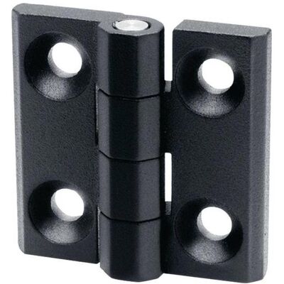 Ganter, Scharnier, Scharnier GN 237 Höhe 60 mm Breite 60 mm Stärke 2 mm Zink-Druckguss mit Bohrungen für Senkschrauben Ganter, Scharnier, Scharnier GN 237 Höhe 60 mm Breite 60 mm Stärke 2 mm Zink-Druckguss mit Bohrungen für Senkschrauben