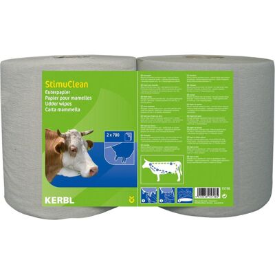 Kerbl, Dübel, StimuClean Euterpapier, extra 2x780 Blatt Kerbl, Dübel, StimuClean Euterpapier, extra 2x780 Blatt