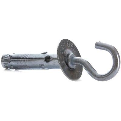 G&B Group, Dübel, STEEL ANCH WITH ROUND HOOK 9X50 HT94 2PC (2 Stk.) G&B Group, Dübel, STEEL ANCH WITH ROUND HOOK 9X50 HT94 2PC (2 Stk.)