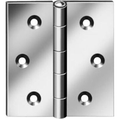 Vormann, Scharnier, Scharnier käntig gerollt 40x40x1 mm Stahl verzinkt Vormann, Scharnier, Scharnier käntig gerollt 40x40x1 mm Stahl verzinkt
