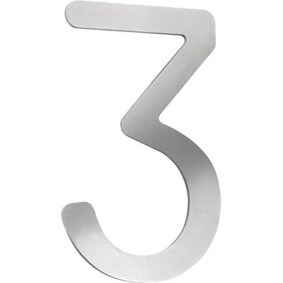 CMD, Hausnummer + Türschild, Hausnummer Klein IP44 Edelstahl Made in Germany CMD-3 CMD, Hausnummer + Türschild, Hausnummer Klein IP44 Edelstahl Made in Germany CMD-3