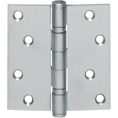 Intersteel, Scharnier, Kugellagertürscharnier Edelstahl käntig 76x76 mm DIN links / rechts matt ausziehbarer Stift Intersteel, Scharnier, Kugellagertürscharnier Edelstahl käntig 76x76 mm DIN links / rechts matt ausziehbarer Stift