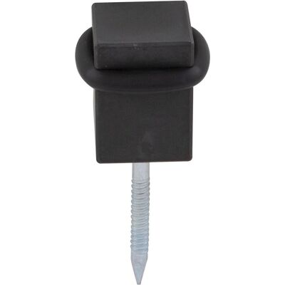Halcö, Türstopper, Bodentürpuffer 25 x 25 mm, Stahl verzinkt schwarz passiviert (1 Stk.) Halcö, Türstopper, Bodentürpuffer 25 x 25 mm, Stahl verzinkt schwarz passiviert (1 Stk.)