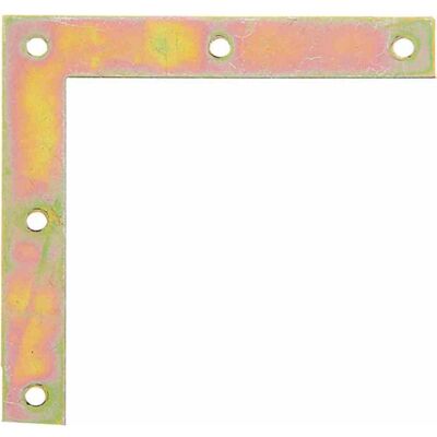 Alberts, Holzverbinder, Mbelwinkel 100 x 100 x 15 mm, galv. gelb verzinkt, 1 Stck (1 Stk.) Alberts, Holzverbinder, Mbelwinkel 100 x 100 x 15 mm, galv. gelb verzinkt, 1 Stck (1 Stk.)
