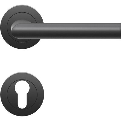 Karcher, Türgriff + Türgarnitur, ER37 PZ0 83 - Verona, PZ Kosmos Schwarz (Türgarnitur, Türgriff) Karcher, Türgriff + Türgarnitur, ER37 PZ0 83 - Verona, PZ Kosmos Schwarz (Türgarnitur, Türgriff)