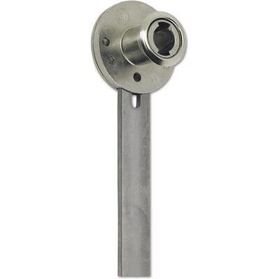 Hekna, Türschloss + Schliesszylinder, Zentralverschluss 13012 - ø 16,5 mm, L 20,5 mm, Stahl vernickelt Hekna, Türschloss + Schliesszylinder, Zentralverschluss 13012 - ø 16,5 mm, L 20,5 mm, Stahl vernickelt