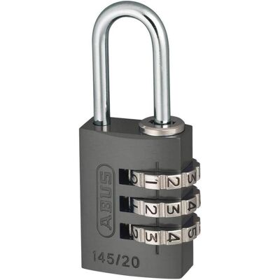 Abus, Vorhängeschloss, Zahlenschloss 145/20 Lock-Tag Abus, Vorhängeschloss, Zahlenschloss 145/20 Lock-Tag