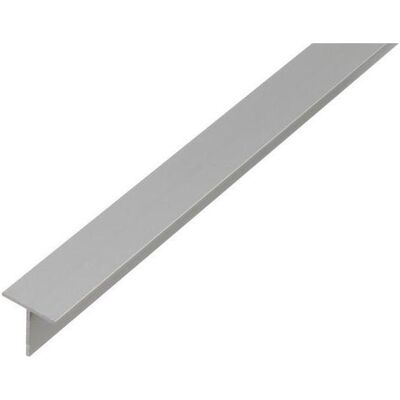 Magni, Profil + Stange, Alberts 473112 T-Profil Aluminium, silberfarbig eloxiert 1000 x 15 x 15 mm Magni, Profil + Stange, Alberts 473112 T-Profil Aluminium, silberfarbig eloxiert 1000 x 15 x 15 mm
