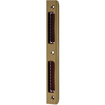 Abus, Türgriff + Türgarnitur, WSB170 LR G KU Winkelschliessblech 20x8, gold (Türgriff) Abus, Türgriff + Türgarnitur, WSB170 LR G KU Winkelschliessblech 20x8, gold (Türgriff)