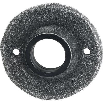 Halcö, Türgriff + Türgarnitur, Drückerrrosette STUBAI, ø 53 mm, verzinkt schwarz passiviert (Türgarnitur) Halcö, Türgriff + Türgarnitur, Drückerrrosette STUBAI, ø 53 mm, verzinkt schwarz passiviert (Türgarnitur)