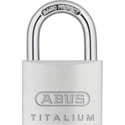 Abus, Vorhängeschloss, Vorhängeschloss 64TI/40 Triples 3 Schlüssel Abus, Vorhängeschloss, Vorhängeschloss 64TI/40 Triples 3 Schlüssel