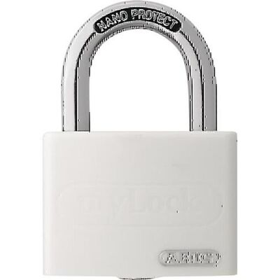 Abus, Vorhängeschloss, T65AL/40 white Lock-Tag Abus, Vorhängeschloss, T65AL/40 white Lock-Tag