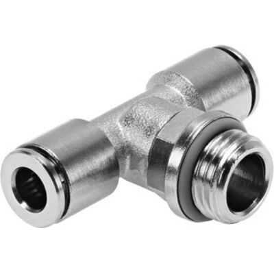 Festo, Zubehör Befestigungstechnik, T-Fitting M5 to 4mm Festo, Zubehör Befestigungstechnik, T-Fitting M5 to 4mm