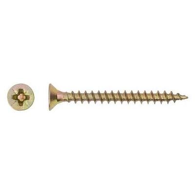 Haushalt, Dübel, CHIPBOARD SCREW 3.5X35 YLW ZP 25PCS G1 (25 Stk.) Haushalt, Dübel, CHIPBOARD SCREW 3.5X35 YLW ZP 25PCS G1 (25 Stk.)