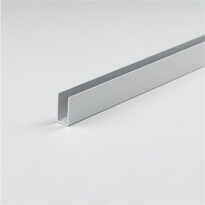 Arcansas, Profil + Stange, Diy profile u anodized aluminum 1000 x 10 x 15 mm Arcansas, Profil + Stange, Diy profile u anodized aluminum 1000 x 10 x 15 mm