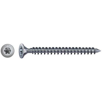 Spax, Schrauben, Senkkopf Fraesrippen T-Star Plus T50 Vollgewinde Cut Wirox (20 Schrauben pro Stück, 12 x 600 mm) Spax, Schrauben, Senkkopf Fraesrippen T-Star Plus T50 Vollgewinde Cut Wirox (20 Schrauben pro Stück, 12 x 600 mm)