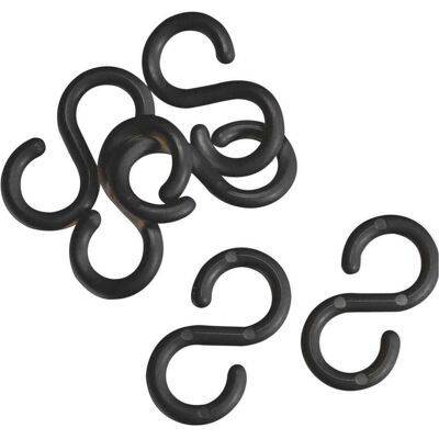 Brady, Kette, B-900, Verbindungshaken, Polyethylen, Schwarz, 50mm Breite (36 Stück pro Pack) Brady, Kette, B-900, Verbindungshaken, Polyethylen, Schwarz, 50mm Breite (36 Stück pro Pack)