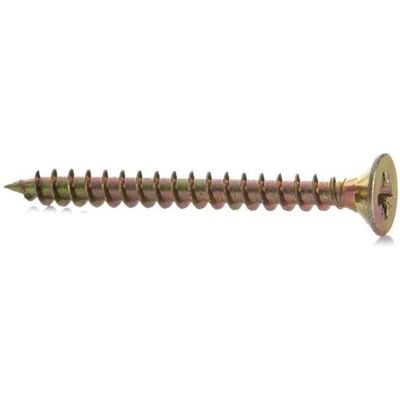 Haushalt, Dübel, CHIPBOARD SCREW 5.0X50 YLW ZP 10PCS G1 (10 Stk.) Haushalt, Dübel, CHIPBOARD SCREW 5.0X50 YLW ZP 10PCS G1 (10 Stk.)