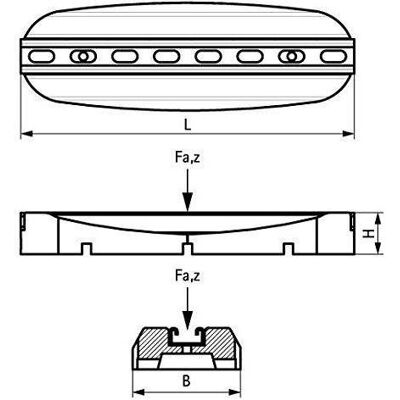 Walraven, Vorhängeschloss, Ursus 250mm BUP - Fod support system til klimaanlaeg, gangbro, solpanel, mm. Walraven, Vorhängeschloss, Ursus 250mm BUP - Fod support system til klimaanlaeg, gangbro, solpanel, mm.
