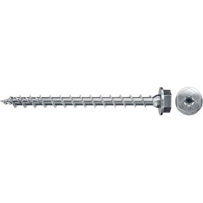 Fischer, Schrauben, Holzschraube PowerFast II 12,0x120 6kant TX blvz 25 (25 Schrauben pro Stück) Fischer, Schrauben, Holzschraube PowerFast II 12,0x120 6kant TX blvz 25 (25 Schrauben pro Stück)