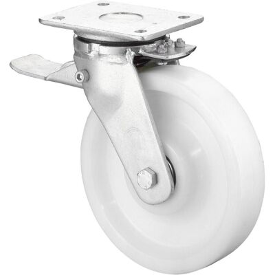 BS Rollen, Möbelrollen, Lenkrolle, RR120.B15,mit Feststeller,mit Platte,Ø 300,B 60mm,2.000kg,Kunststoff BS Rollen, Möbelrollen, Lenkrolle, RR120.B15,mit Feststeller,mit Platte,Ø 300,B 60mm,2.000kg,Kunststoff