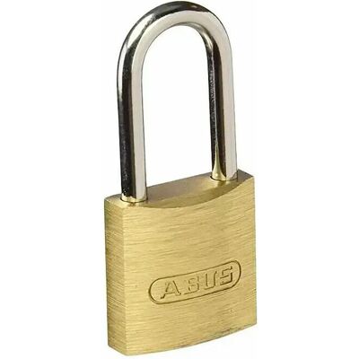 Abus, Vorhängeschloss, Tastensperre Messing 6,5 mm 40 mm Abus, Vorhängeschloss, Tastensperre Messing 6,5 mm 40 mm