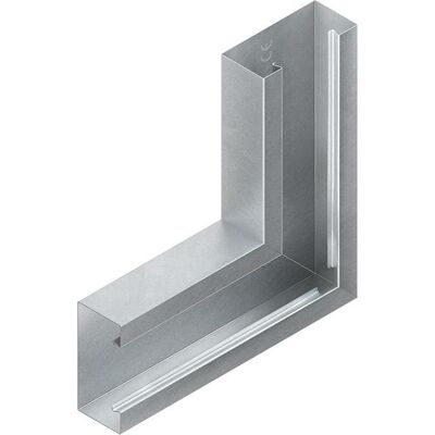 Niedax, Leitungsführung, NIE GKV 110-78 R GK-Vertikaleck 90°, einzügig sym 110x61 mm reinweià Niedax, Leitungsführung, NIE GKV 110-78 R GK-Vertikaleck 90°, einzügig sym 110x61 mm reinweiÃ