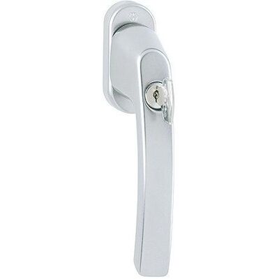 Hoppe Luxembourg Aluminium-Fenstergriff - Secu200 abschließbar - Silber Hoppe Luxembourg Aluminium-Fenstergriff - Secu200 abschließbar - Silber