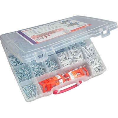 Spit, Dübel, Befestigung 568635 754-teilige PRO 6 Box-Dübel mit Schrauben und Bohrern (754 Stk.) Spit, Dübel, Befestigung 568635 754-teilige PRO 6 Box-Dübel mit Schrauben und Bohrern (754 Stk.)