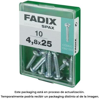 FADIX Stahl Gewindeblech Schraube - 10 Stück FADIX Stahl Gewindeblech Schraube - 10 Stück