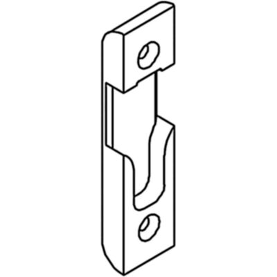 G-U, Türgriff + Türgarnitur, Rollzapfen-Schliessplatten GU (Schliessblech) G-U, Türgriff + Türgarnitur, Rollzapfen-Schliessplatten GU (Schliessblech)