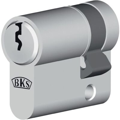 BKS Pshz 8891 Servicezylinder - 50/10 mm, Messing, vernickelt BKS Pshz 8891 Servicezylinder - 50/10 mm, Messing, vernickelt