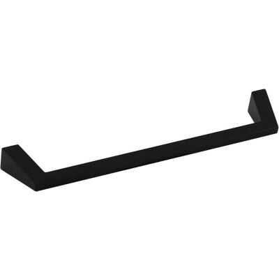 Furnipart, Möbelgriff, Griff Pyramid LA 160 mm, Breite 173 mm, ZN schwarz Furnipart, Möbelgriff, Griff Pyramid LA 160 mm, Breite 173 mm, ZN schwarz