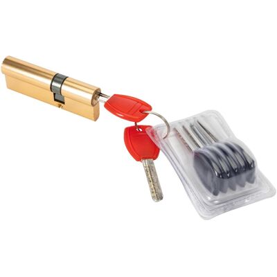 Okko, Türschloss + Schliesszylinder, Lock cylinder JMC6 85, 85 mm, various colours (Profilzylinder) Okko, Türschloss + Schliesszylinder, Lock cylinder JMC6 85, 85 mm, various colours (Profilzylinder)