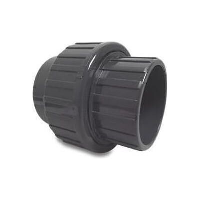 Magni, Zubehör Sanitärinstallation, PVC-U Verschraubung 40 mm Klebemuffe 16bar Grau Magni, Zubehör Sanitärinstallation, PVC-U Verschraubung 40 mm Klebemuffe 16bar Grau
