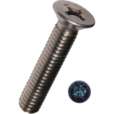 Werkstarck, Schrauben, Metallschrauben Senkkopf A2 DIN 965 (100 Schrauben pro Stück) Werkstarck, Schrauben, Metallschrauben Senkkopf A2 DIN 965 (100 Schrauben pro Stück)