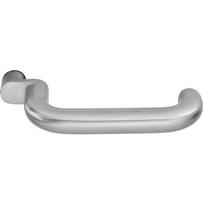 Ogro, Türgriff + Türgarnitur, Drückerlochteil PREMIUM 8100 - ohne Rosette, A, 20,0 mm, Edelstahl matt (Türgriff) Ogro, Türgriff + Türgarnitur, Drückerlochteil PREMIUM 8100 - ohne Rosette, A, 20,0 mm, Edelstahl matt (Türgriff)