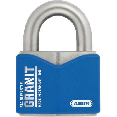 Abus Granit Vorhängeschloss - Hochsicherheits Edelstahl - 37st/55 Abus Granit Vorhängeschloss - Hochsicherheits Edelstahl - 37st/55