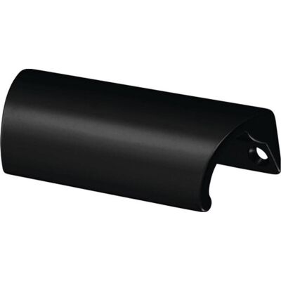 Hermeta, Möbelgriff, Möbelgriff schwarz eloxiert 78 mm Hermeta, Möbelgriff, Möbelgriff schwarz eloxiert 78 mm