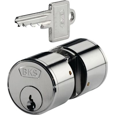 BKS, Türschloss + Schliesszylinder, Kurzzylinder 3177 Länge A 21 mmLänge B21 mm Anzahl Schlüssel 3 verschiedenschliessend BKS, Türschloss + Schliesszylinder, Kurzzylinder 3177 Länge A 21 mmLänge B21 mm Anzahl Schlüssel 3 verschiedenschliessend