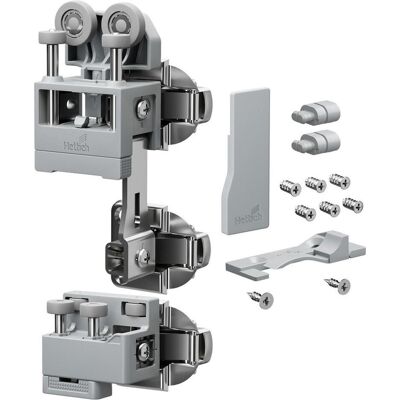 Hettich, Zubehör Türbeschlag, Beschlagset schwer WingLine L m. Schliessautomat re gr Hettich, Zubehör Türbeschlag, Beschlagset schwer WingLine L m. Schliessautomat re gr