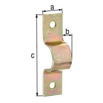 Alberts, Kabelhalter, Rohrschelle 28 mm fr 3/4 Zoll galv. verzinkt, dickschichtpassiviert Alberts, Kabelhalter, Rohrschelle 28 mm fr 3/4 Zoll galv. verzinkt, dickschichtpassiviert